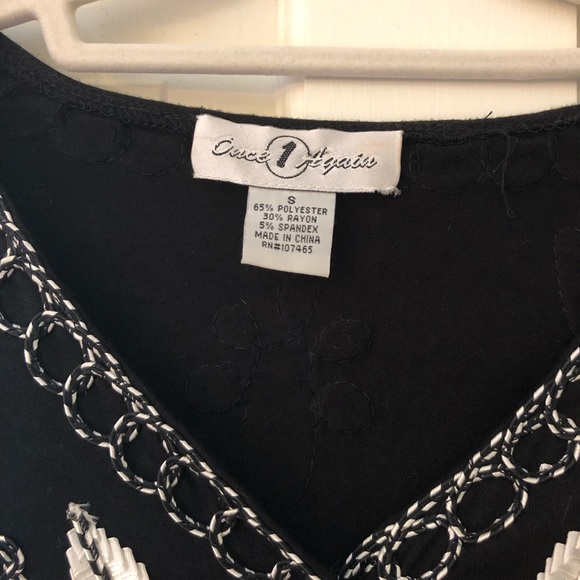 Once 1 Again Embroidered Cardigan Jacket - Picture 4 of 7